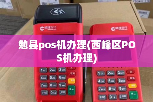 勉县pos机办理(西峰区POS机办理)