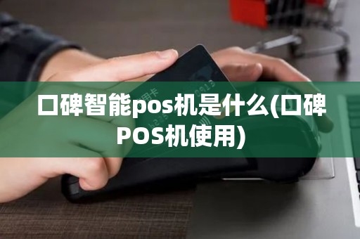 口碑智能pos机是什么(口碑POS机使用)