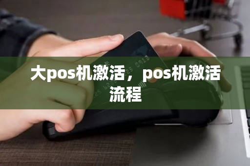大pos机激活，pos机激活流程