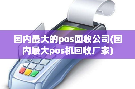 国内最大的pos回收公司(国内最大pos机回收厂家)
