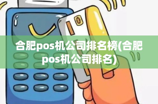 合肥pos机公司排名榜(合肥pos机公司排名)