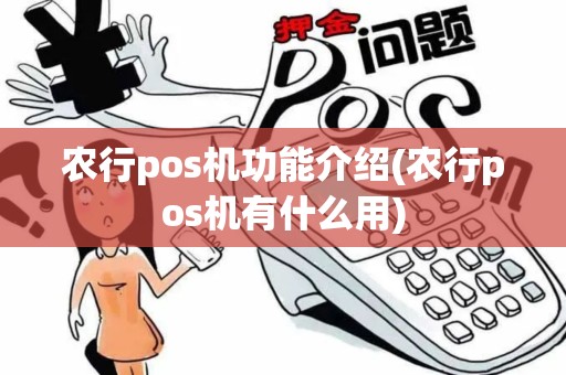 农行pos机功能介绍(农行pos机有什么用)