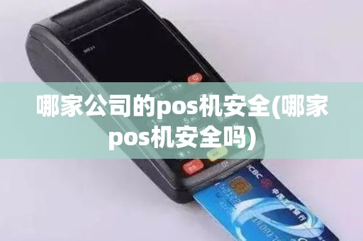 哪家公司的pos机安全(哪家pos机安全吗)