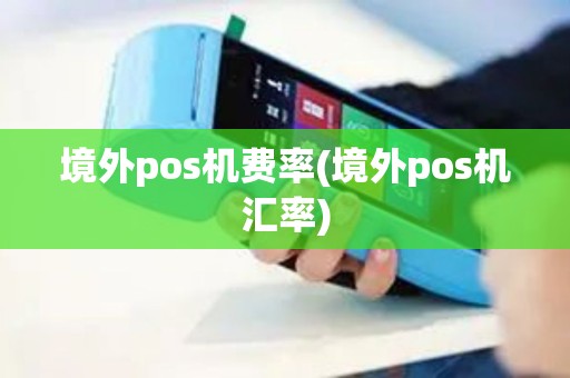 境外pos机费率(境外pos机汇率)