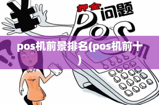 pos机前景排名(pos机前十)