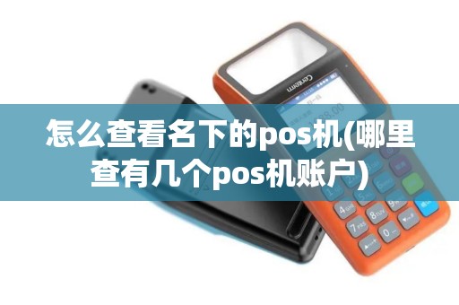 怎么查看名下的pos机(哪里查有几个pos机账户)