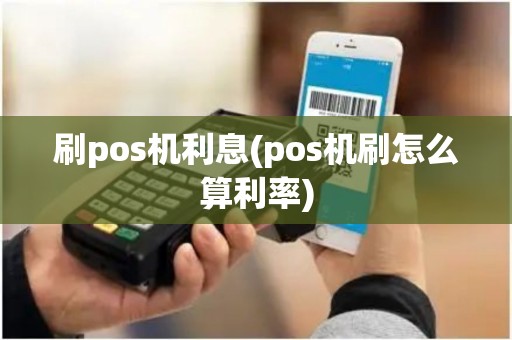 刷pos机利息(pos机刷怎么算利率)