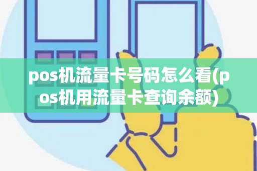pos机流量卡号码怎么看(pos机用流量卡查询余额)