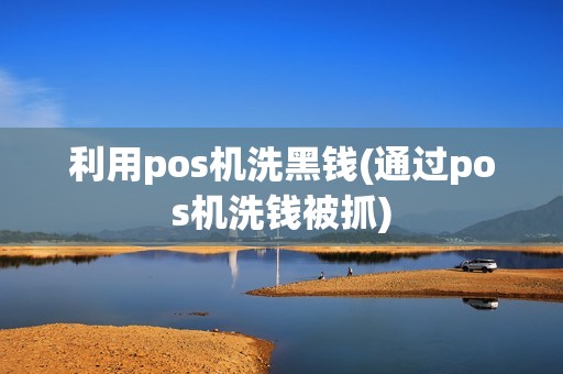 利用pos机洗黑钱(通过pos机洗钱被抓)