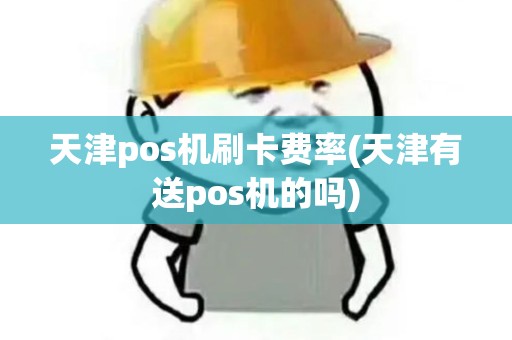 天津pos机刷卡费率(天津有送pos机的吗)