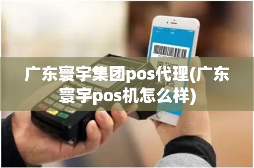 广东寰宇集团pos代理(广东寰宇pos机怎么样)