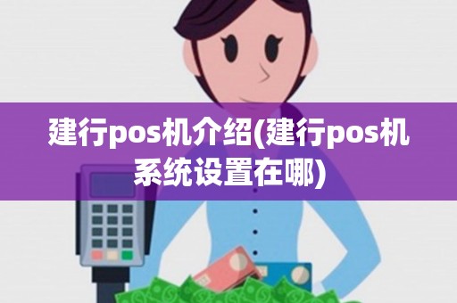 建行pos机介绍(建行pos机系统设置在哪)