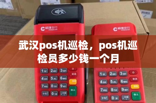 武汉pos机巡检，pos机巡检员多少钱一个月