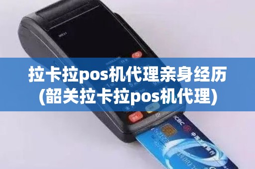 拉卡拉pos机代理亲身经历(韶关拉卡拉pos机代理)