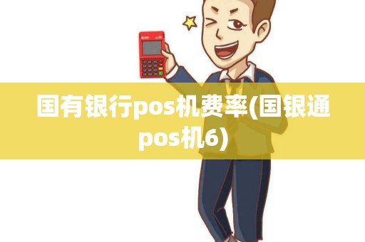 国有银行pos机费率(国银通pos机6)