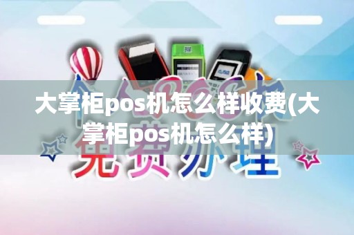 大掌柜pos机怎么样收费(大掌柜pos机怎么样)