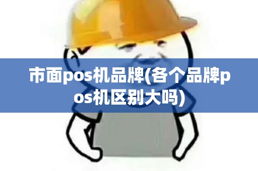 市面pos机品牌(各个品牌pos机区别大吗)