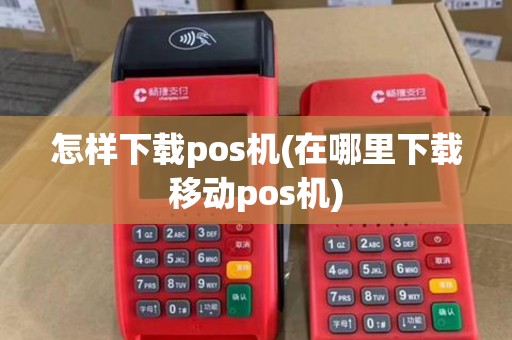 怎样下载pos机(在哪里下载移动pos机)