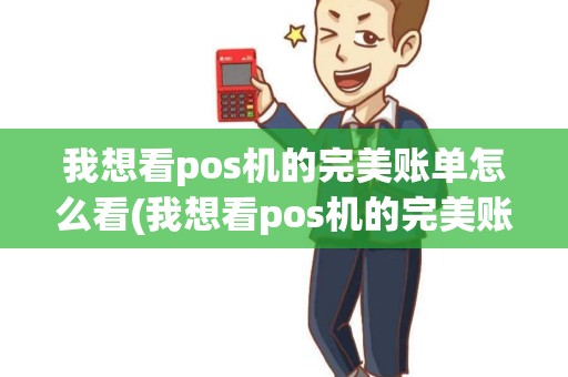 我想看pos机的完美账单怎么看(我想看pos机的完美账单)