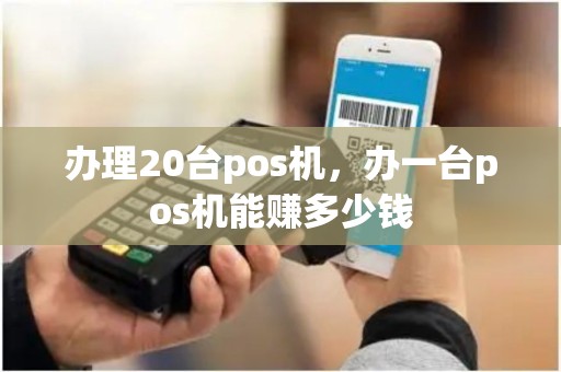 办理20台pos机，办一台pos机能赚多少钱