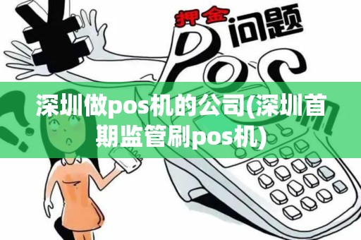 深圳做pos机的公司(深圳首期监管刷pos机)