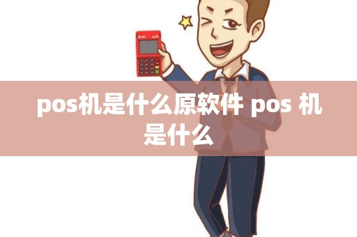 pos机是什么原软件 pos 机是什么
