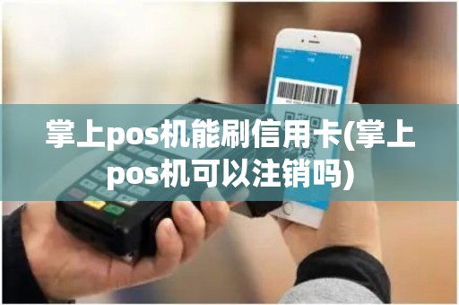 掌上pos机能刷信用卡(掌上pos机可以注销吗)