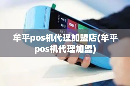 牟平pos机代理加盟店(牟平pos机代理加盟)