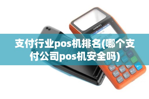支付行业pos机排名(哪个支付公司pos机安全吗)