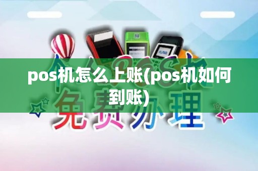 pos机怎么上账(pos机如何到账)