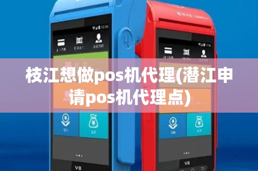 枝江想做pos机代理(潜江申请pos机代理点)