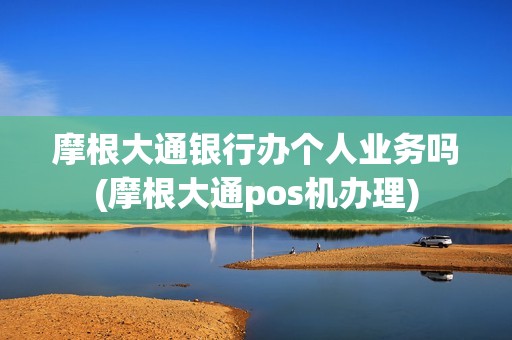摩根大通银行办个人业务吗(摩根大通pos机办理)