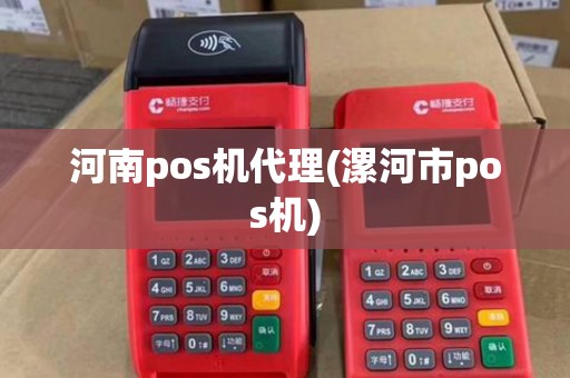 河南pos机代理(漯河市pos机)