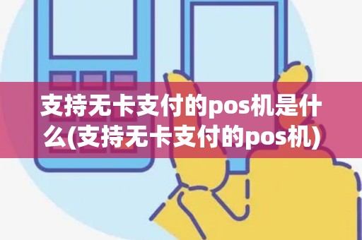支持无卡支付的pos机是什么(支持无卡支付的pos机)