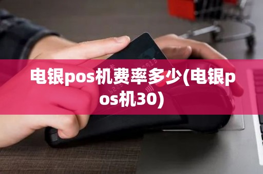 电银pos机费率多少(电银pos机30) 电银pos机费率多少(电银pos机30)