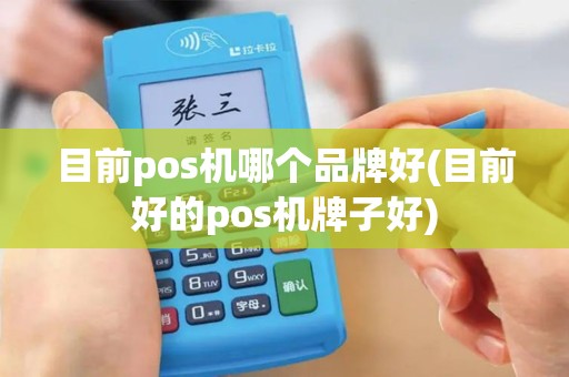 目前pos机哪个品牌好(目前好的pos机牌子好)