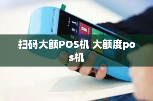 扫码大额POS机 大额度pos机