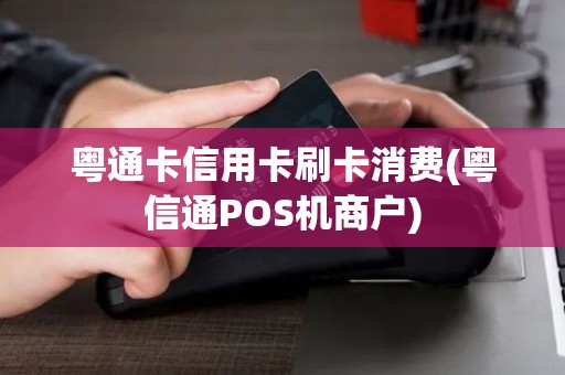 粤通卡信用卡刷卡消费(粤信通POS机商户) 粤通卡信用卡刷卡消费(粤信通POS机商户)