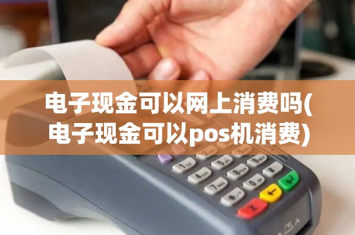 电子现金可以网上消费吗(电子现金可以pos机消费) 电子现金可以网上消费吗(电子现金可以pos机消费)