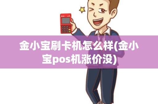 金小宝刷卡机怎么样(金小宝pos机涨价没)