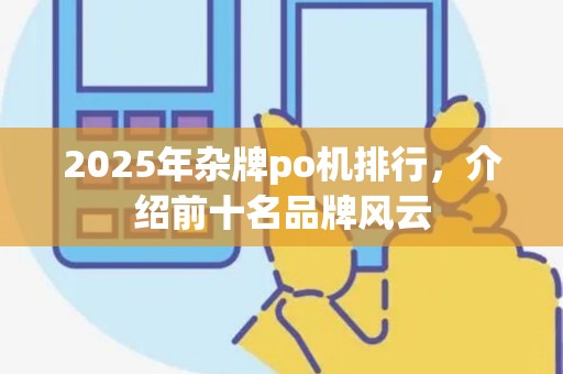 2025年杂牌po机排行，介绍前十名品牌风云