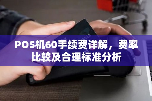 POS机60手续费详解，费率比较及合理标准分析