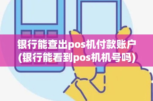 银行能查出pos机付款账户(银行能看到pos机机号吗)