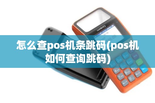 怎么查pos机条跳码(pos机如何查询跳码)