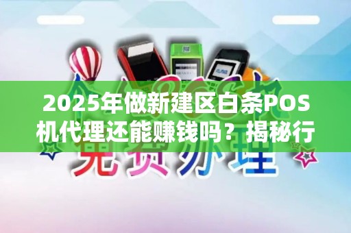 2025年做新建区白条POS机代理还能赚钱吗？揭秘行业隐藏的3大陷阱！
