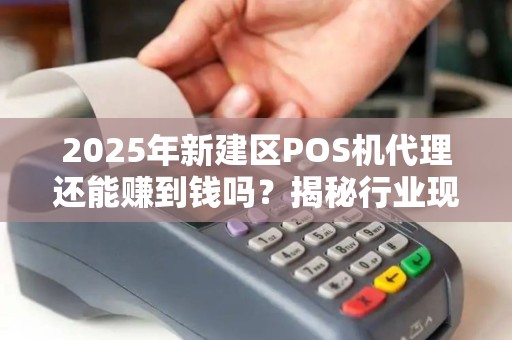 2025年新建区POS机代理还能赚到钱吗？揭秘行业现状与盈利秘诀！