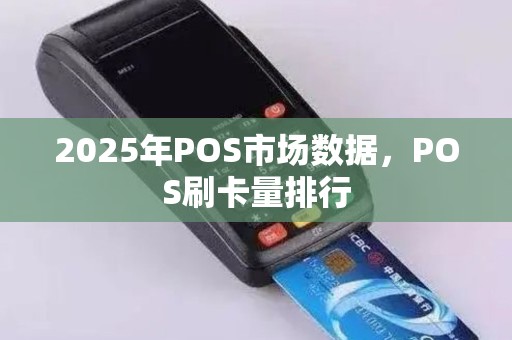 2025年POS市场数据，POS刷卡量排行