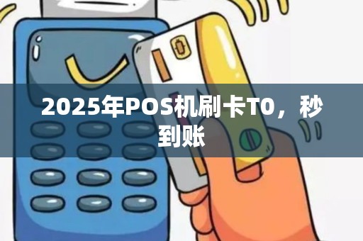 2025年POS机刷卡T0，秒到账