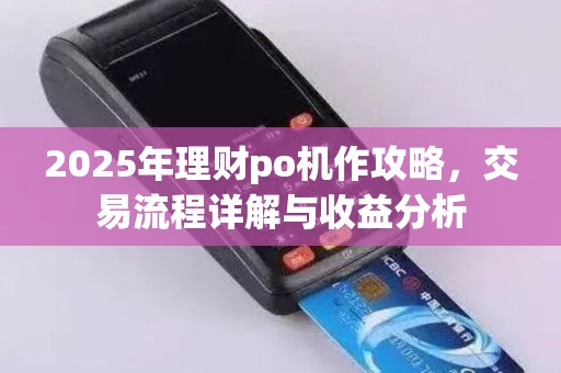 2025年理财po机作攻略，交易流程详解与收益分析