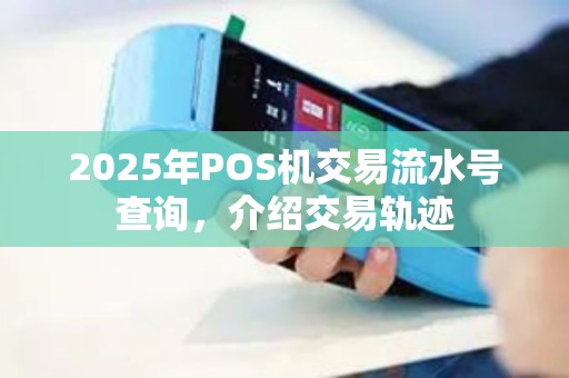 2025年POS机交易流水号查询，介绍交易轨迹